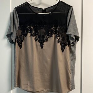 Apt. 9 lace T-shirt